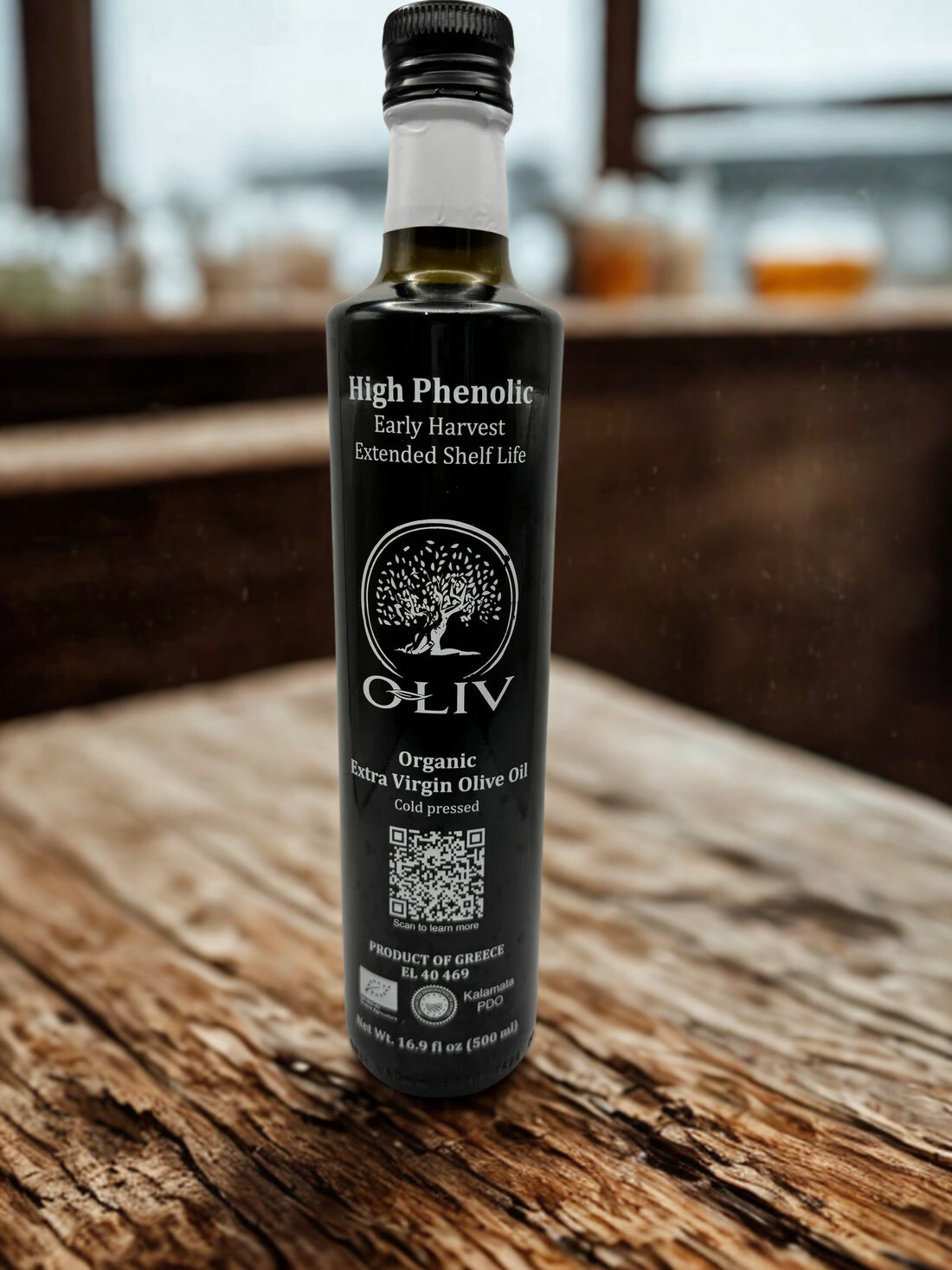 High-Phenolic Greek EVOO | Ultra-Premium Olive Oil | O-Liv
